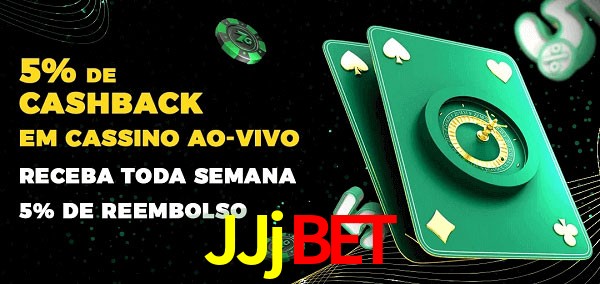 Promoções do cassino ao Vivo JJjbet